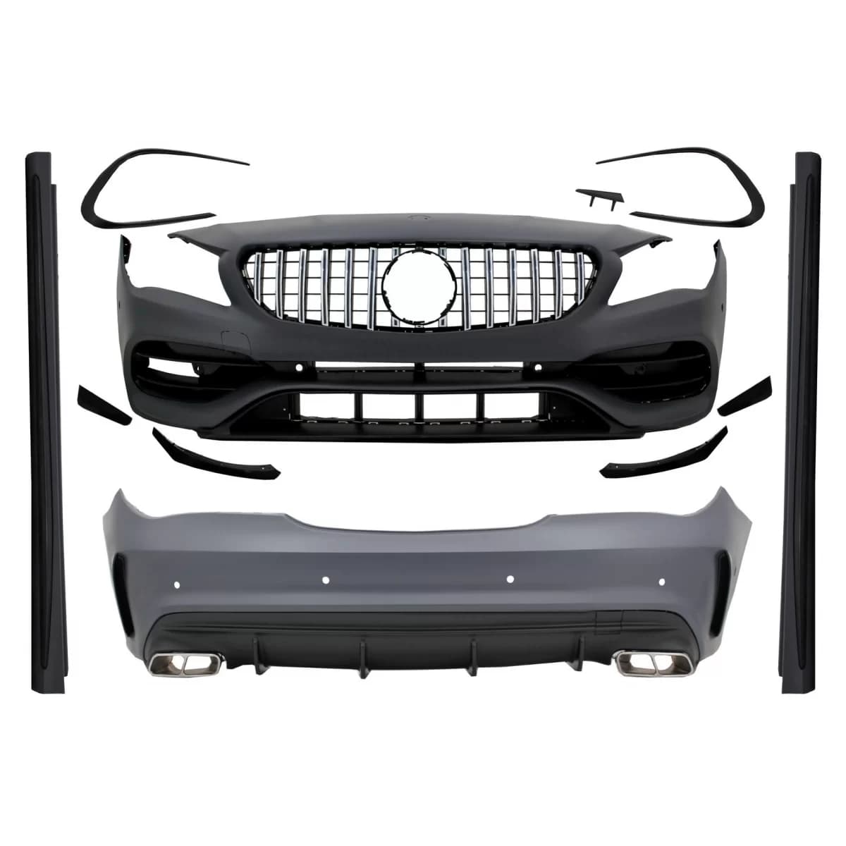 Body Kit suitable for Mercedes CLA W117 C117 (2013-2018) Facelift CLA45 Design Front Grille