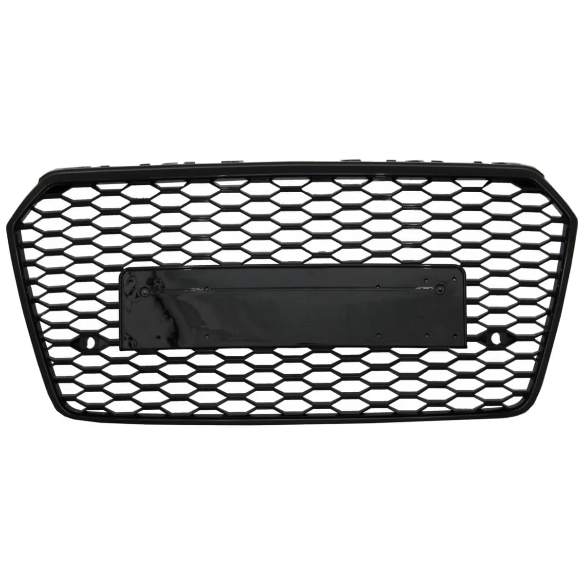 Front Grille suitable for Audi A7 4G Facelift (2015-2017) RS7 Design Piano Black