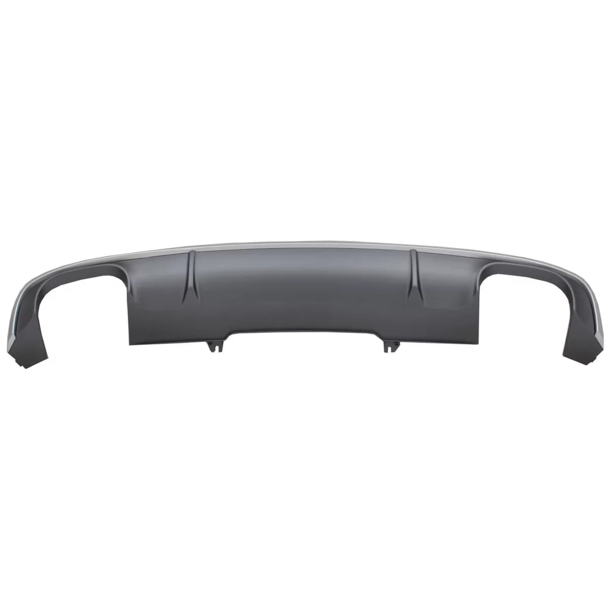 Rear Bumper Valance Diffuser suitable for Audi A4 B9 8W Sedan Avant (2016-2018) S4 Design For S-line