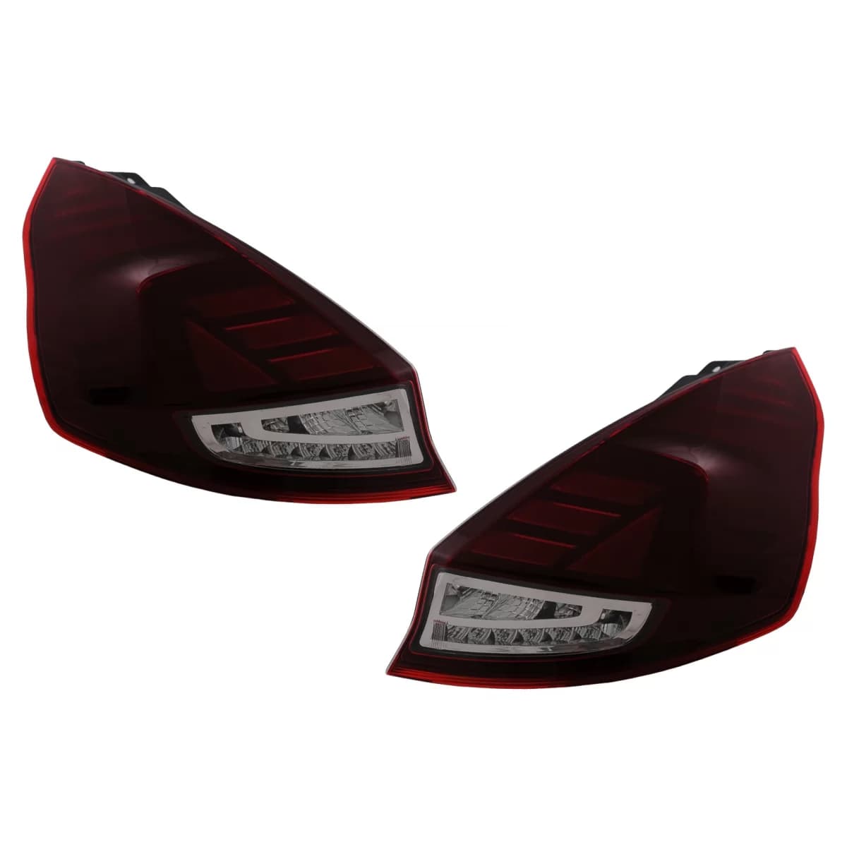 OSRAM LEDriving Taillights Full LED suitable for Ford Fiesta MK7.5 Facelift (2013-2017) Dynamic Sequential Turning Lights Black Edition