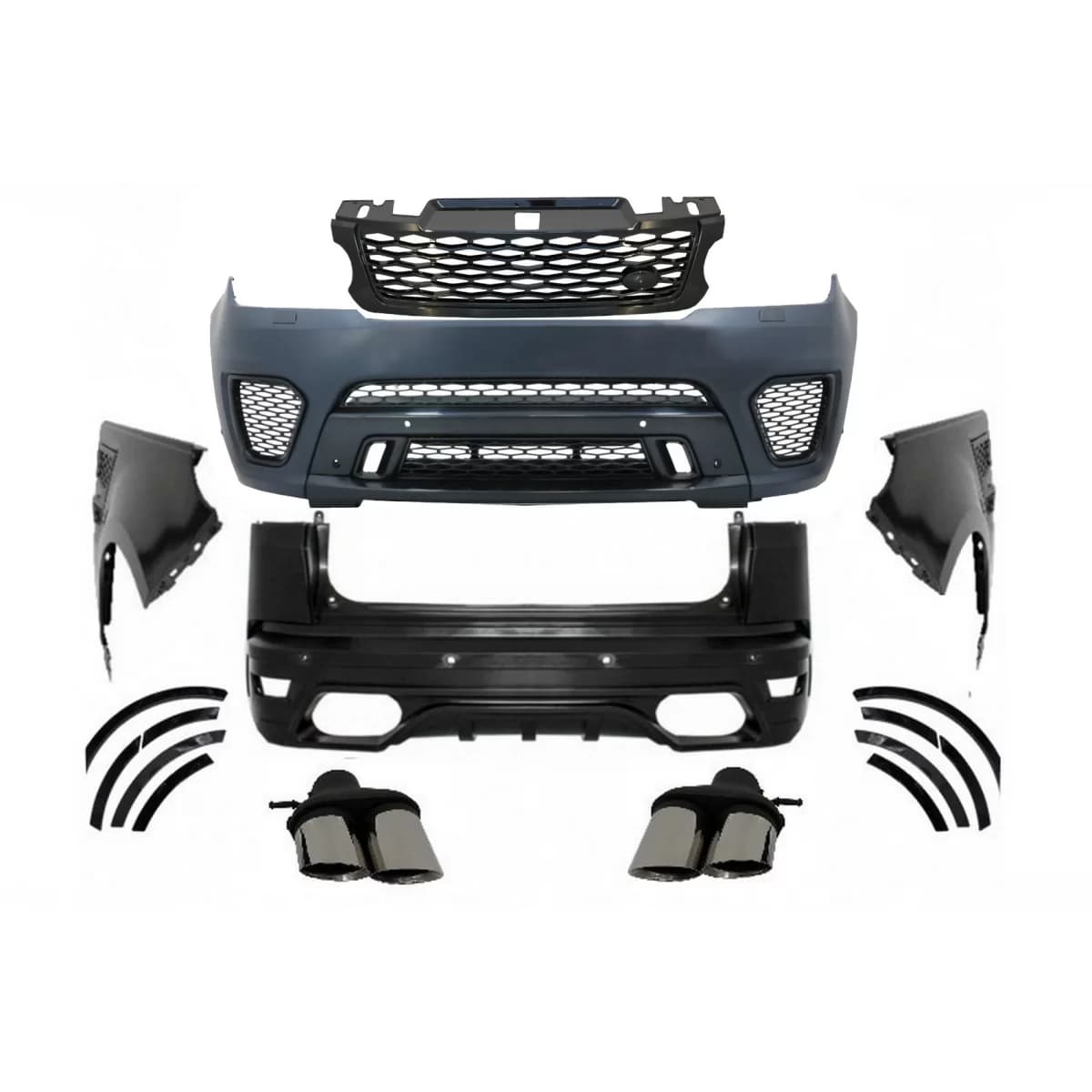 Complete Body Kit suitable for Range Rover Sport L494 (2013-2017) SVR Design