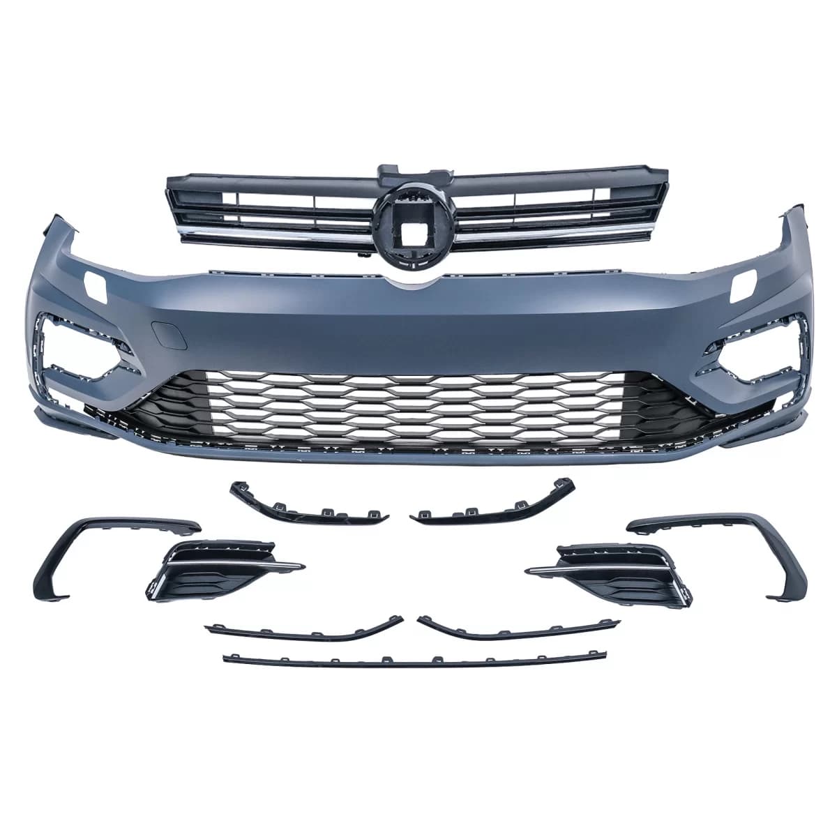 Front Bumper suitable for VW Golf 7.5 (2017-2020) R Design