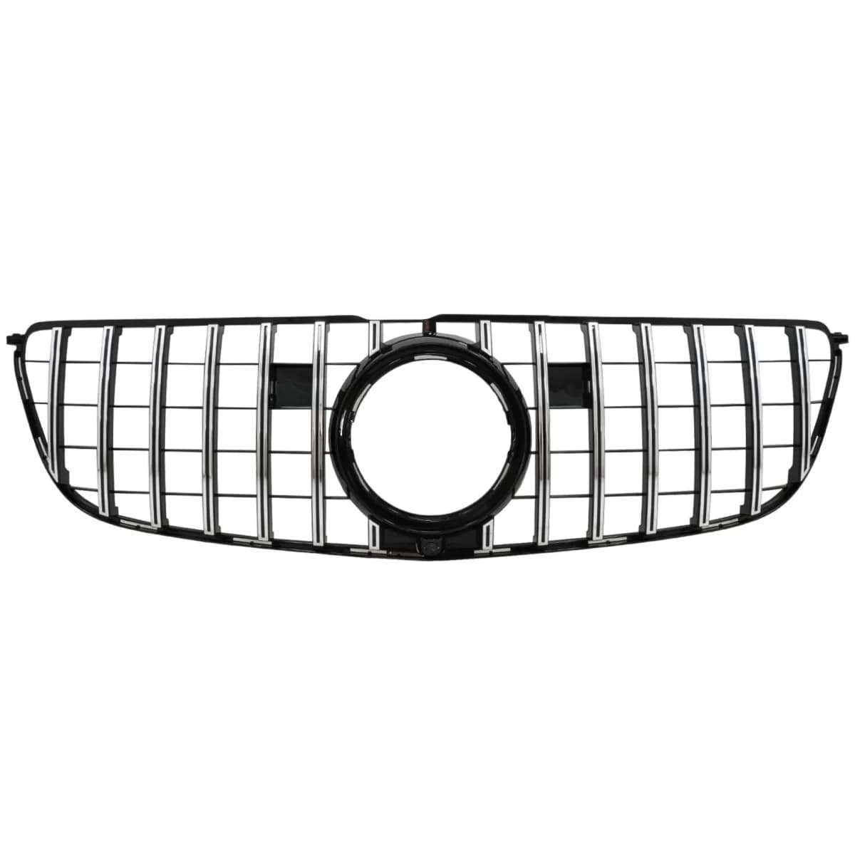 Central Grille Suitable for Mercedes GLS X166 Facelift (2016-2018) GTR Design