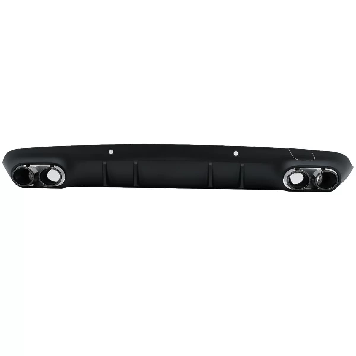 Rear Diffuser with Black Exhaust Tips suitable for Mercedes CLS-Class C257 (2018+) CLS53 Design Night Package