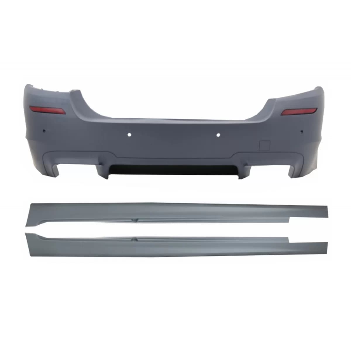 Rear Bumper suitable for BMW 5 Series F10 (2011-2017) with Side Skirts M5 Design
