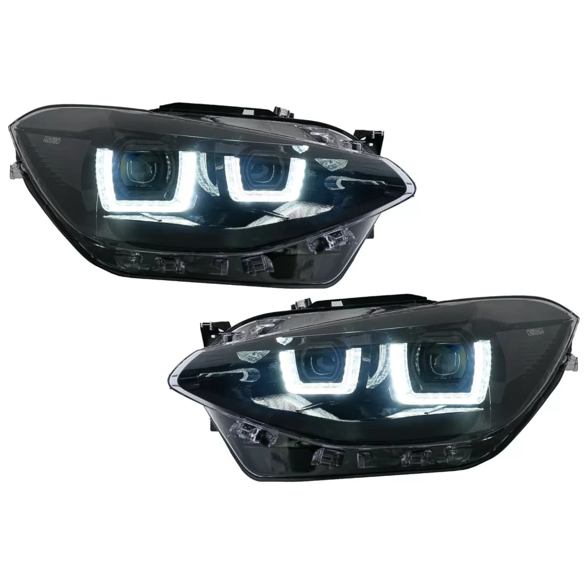 Osram LEDriving Full LED Headlights suitable for BMW 1 Series F20 F21 (06.2011-03.2015) Black