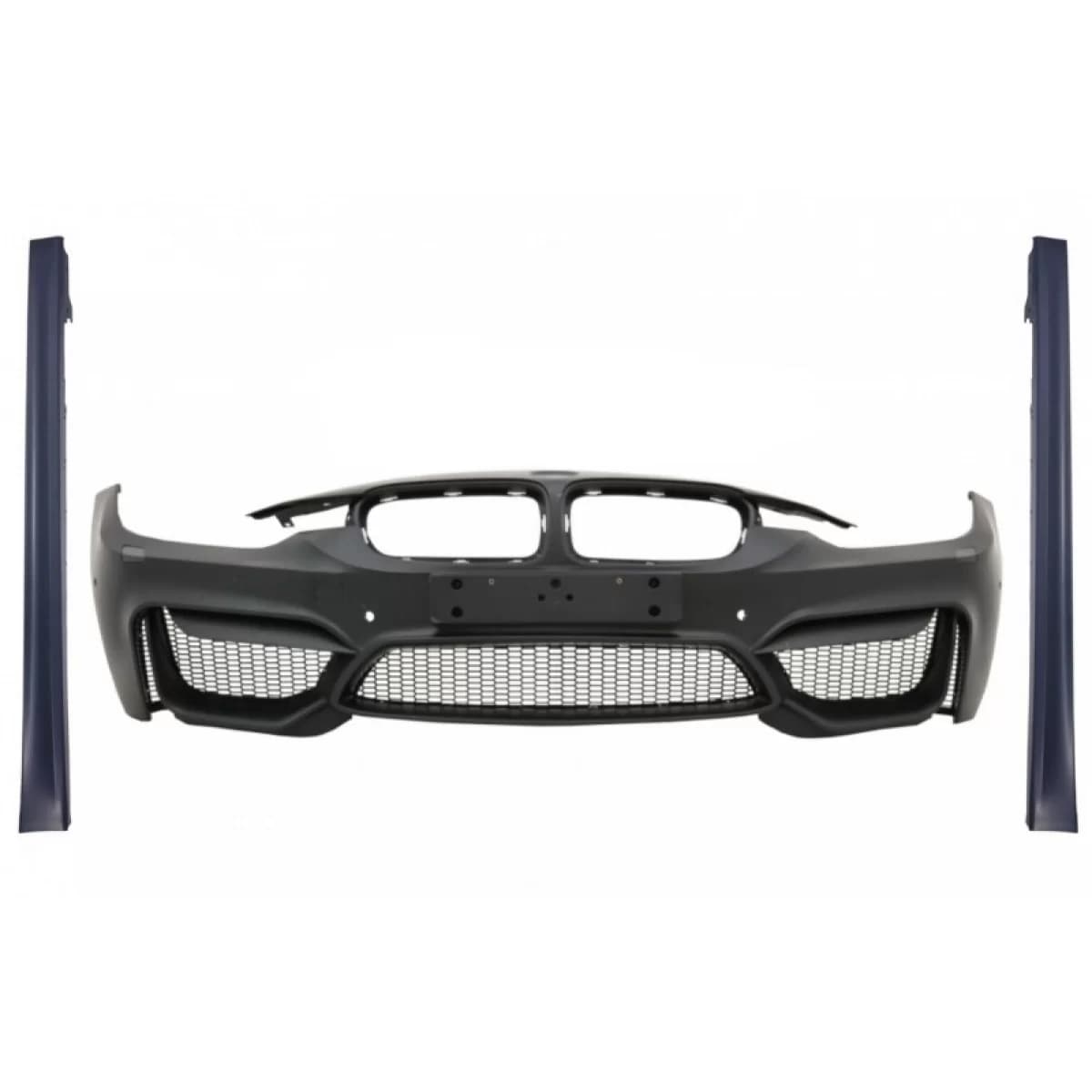 Front Bumper with Side Skirts suitable for BMW 3 Series F30 F31 Pre-LCI & LCI (2011-2018) M4 Design