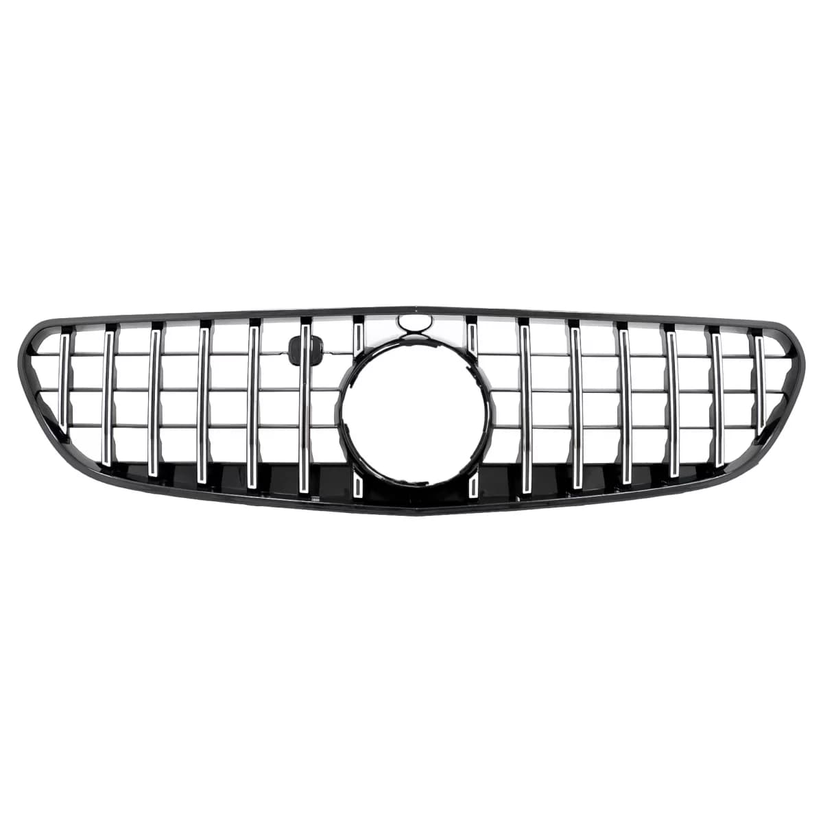 Central Grille suitable for Mercedes S-Class Coupe C217 (2014-2017) Cabrio A217 (2015-2017) GT-R Panamericana Design Chrome