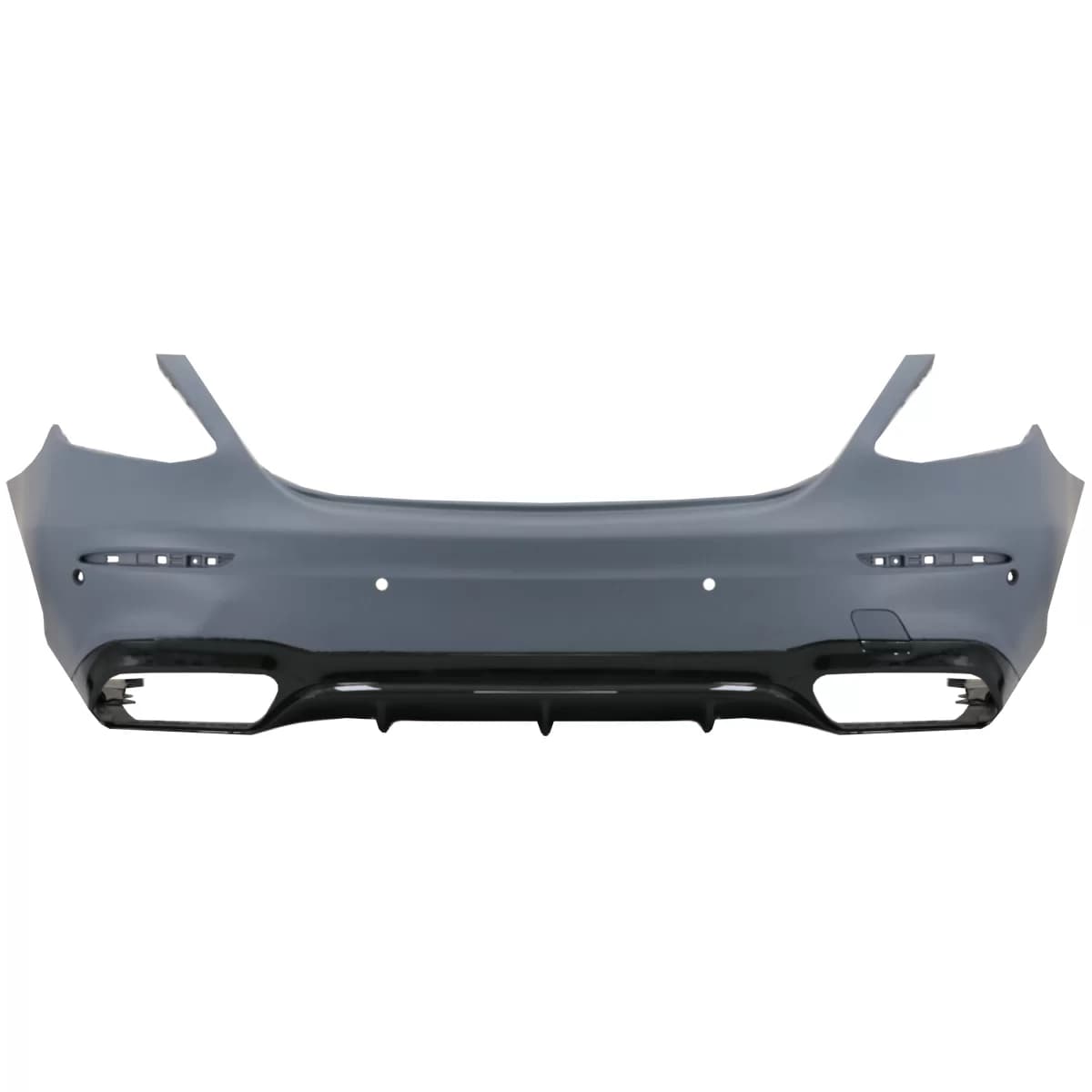 Rear Bumper suitable for Mercedes E-Class W213 (2016-2019) E63 Design Black Edition