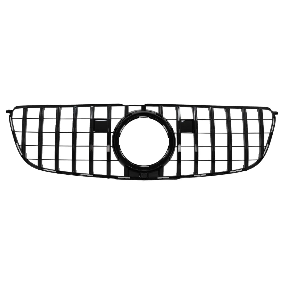 Central Grille suitable for Mercedes GLS X166 Facelift (2016-2018) GTR Design Black