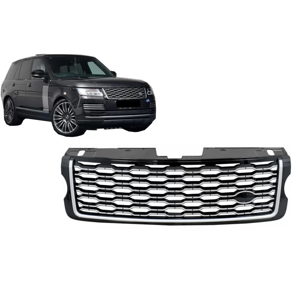 Central Grille suitable for Range Rover Vogue L405 (2013-2017) Autobiography Design conversion to 2018 Look