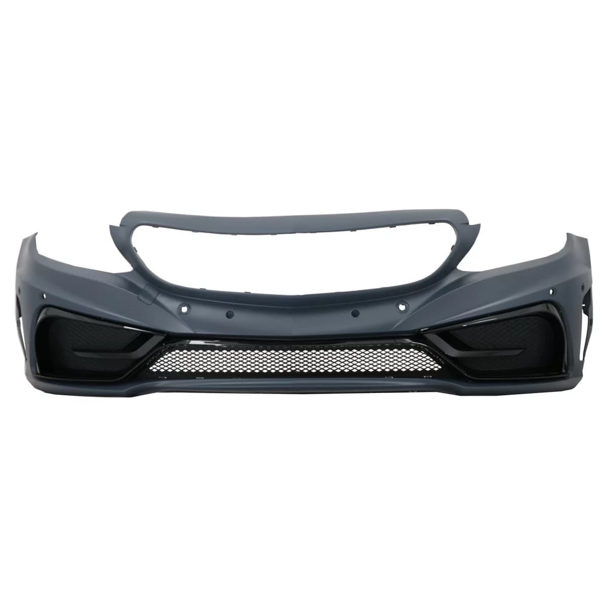 Front Bumper suitable for Mercedes C-Class W205 S205 A205 C205 (2014-2019) Limousine T-Model Coupe Cabriolet