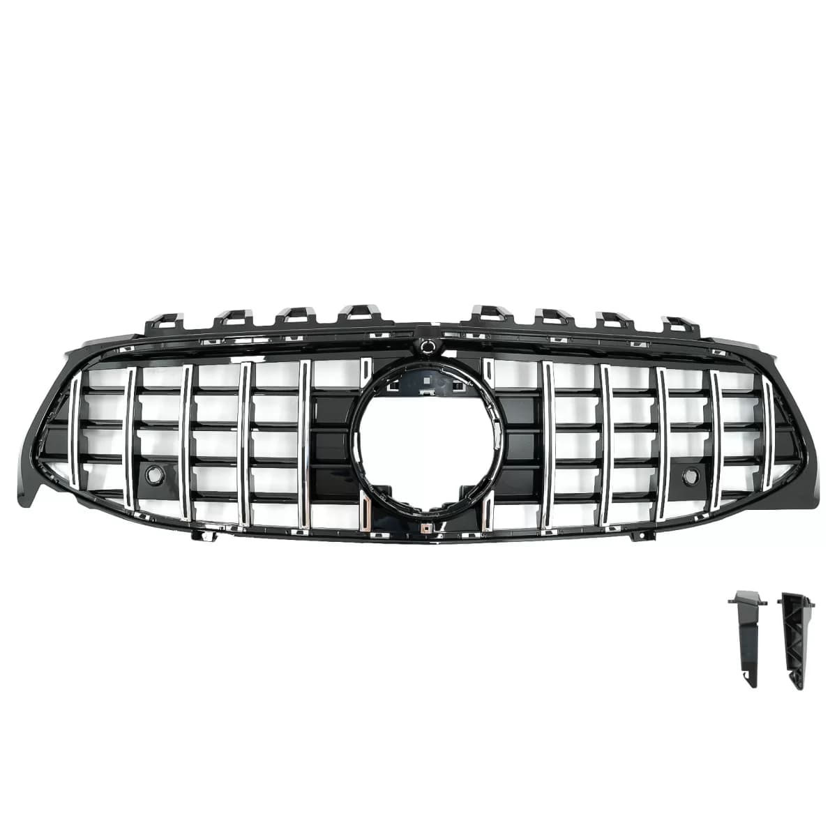 Front Grille suitable for Mercedes CLA X118 C118 (2019-05.2023) GT-R Panamericana Design Chrome