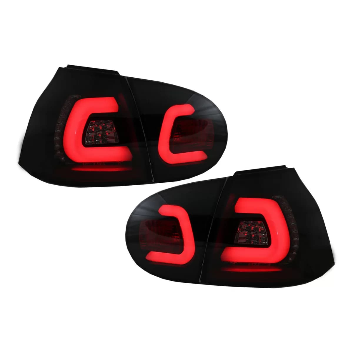 Taillights LED Bar suitable for VW Golf V 5 (2004-2009) Smoke Black Urban Style