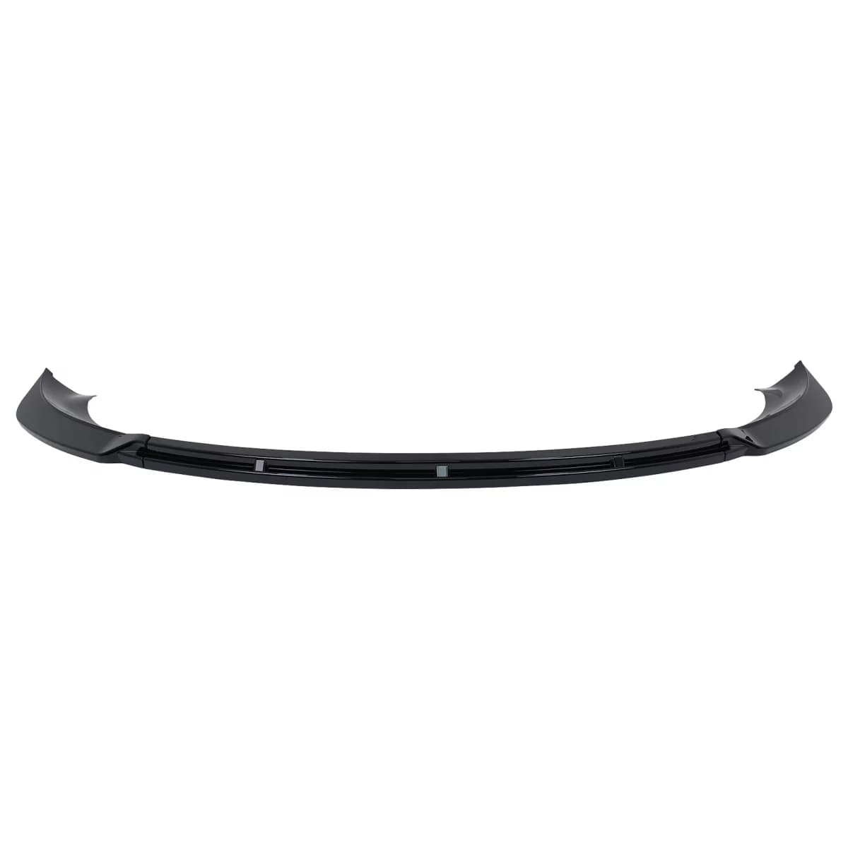 Front Bumper Spoiler Lip suitable for Tesla Model 3 (2017-up) Piano Black Add-on