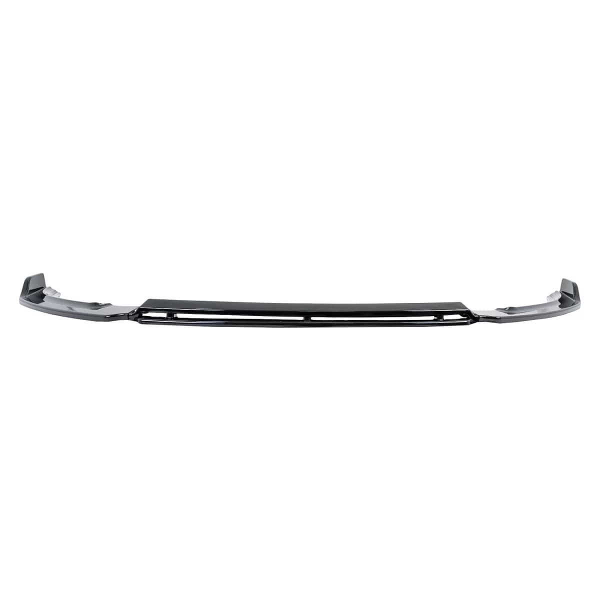 Front Bumper Lip Extension Spoiler suitable for VW Polo AW MK6 (2018-up) Glossy Black