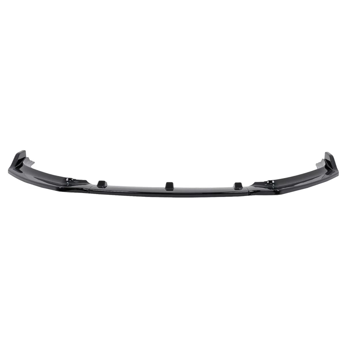 Front Bumper Lip Extension Spoiler suitable for VW Polo 6R 6C Facelift (2009-2017) Piano Black