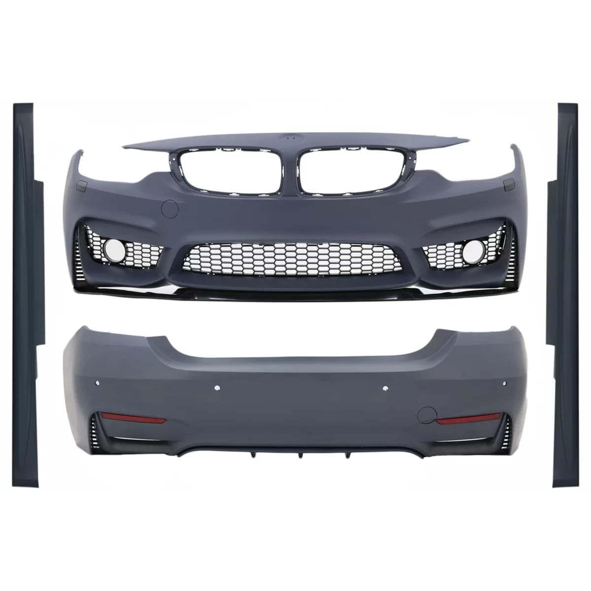 Body Kit suitable for BMW 4 Series F32 F33 (2013-up) M4 Design Coupe Cabrio with Housing for Fog Lights