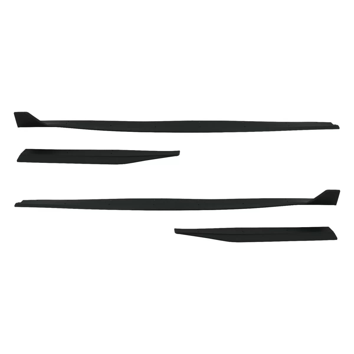 Side Skirts Extensions Splitters suitable for Ford Mustang Mk6 VI Sixth Generation (2015-2020) GT 500 Design Add-On