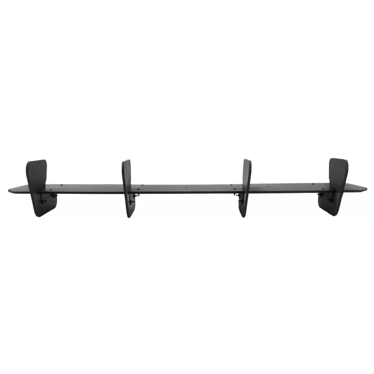 Rear Bumper Extension Splitter for Diffuser suitable for VW Golf 7.5 Facelift GTI (2017-2020) Black