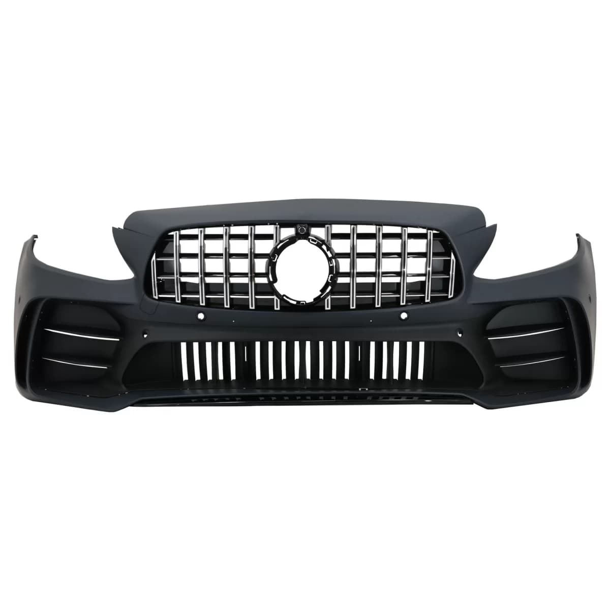 Front Bumper suitable for Mercedes C-Class W205 S205 A205 C205 (2014-2020) GT R Design