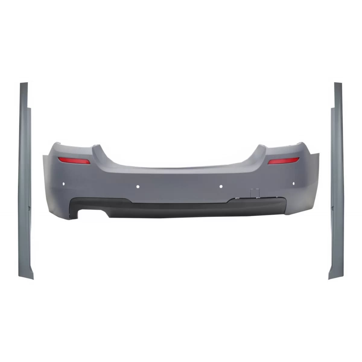 Rear Bumper with Side Skirts suitable for BMW 5 Series F10 (2011-2017) M-Technik Design