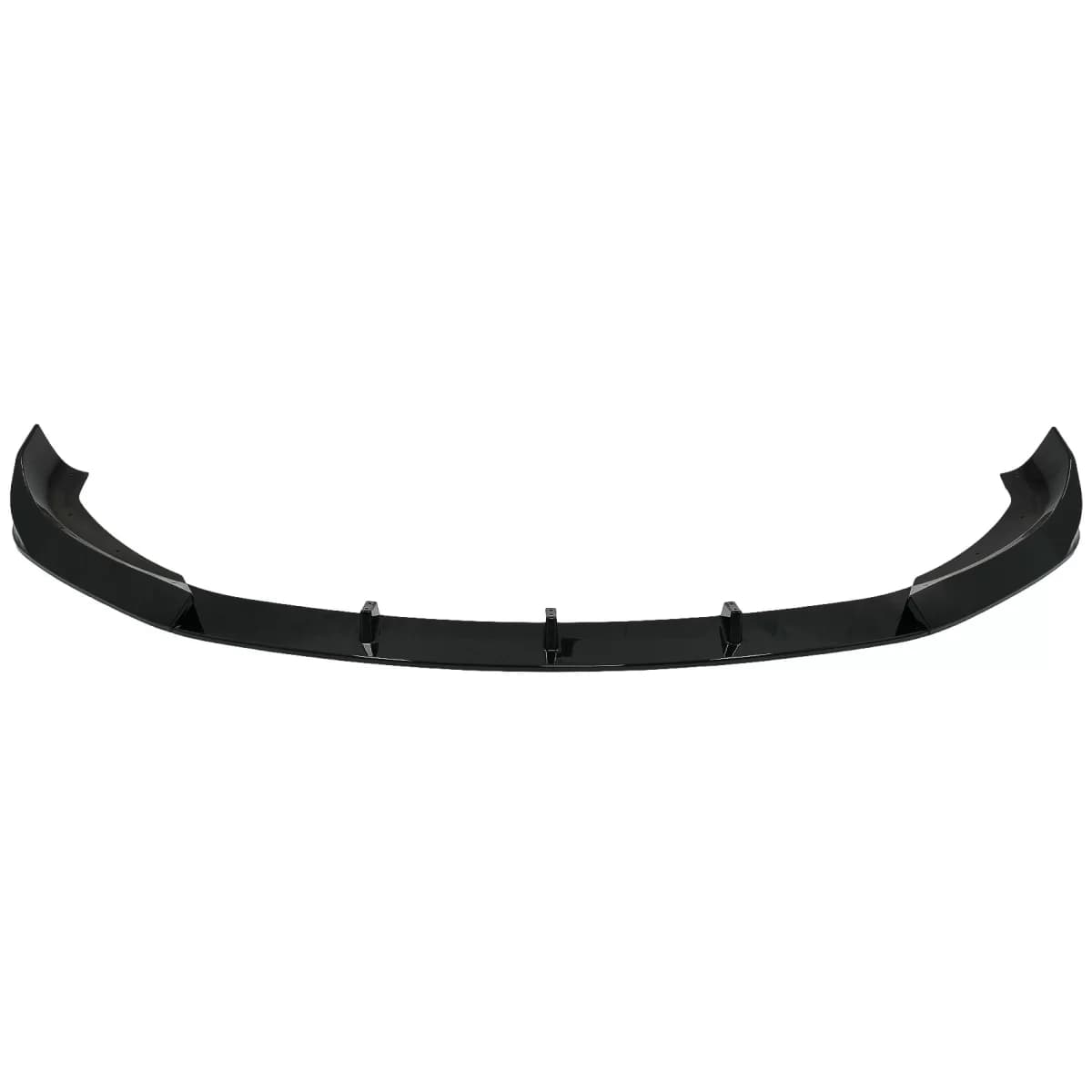 Front Bumper Spoiler Lip suitable for BMW X1 SUV F48 Pre-LCI (2015-2019) Piano Black
