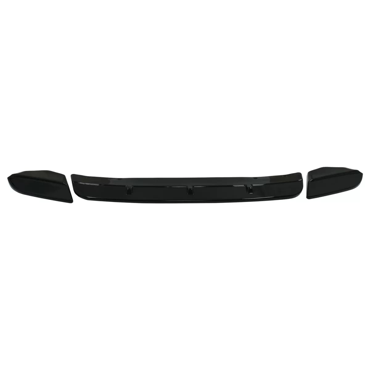 Front Bumper Spoiler Lip suitable for BMW X3 G01 (2018-Up) Piano Black
