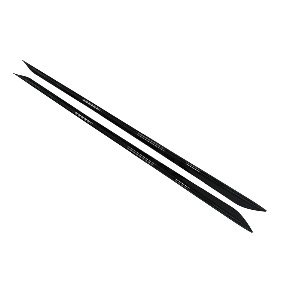 Side Skirts Extension suitable for BMW 3 Series G20 Sedan G21 Touring (2018-up) M Sport Design Piano Black