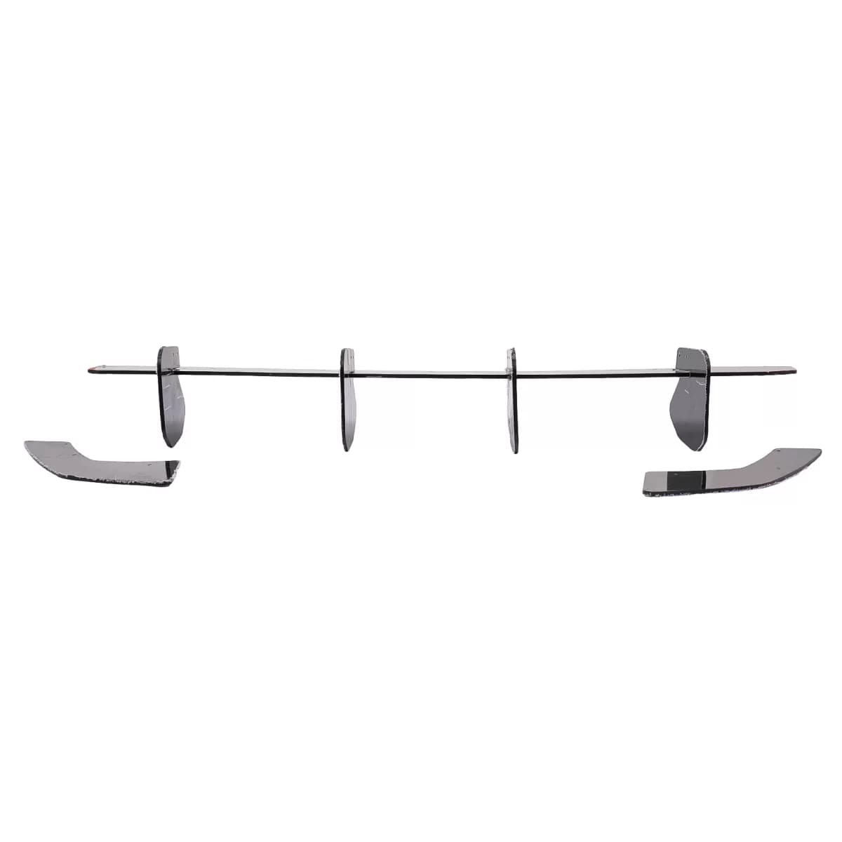 Rear Bumper Extension Splitter for Diffuser suitable for VW Golf 8 Hatchback Mk8/MQB (2020-Up)