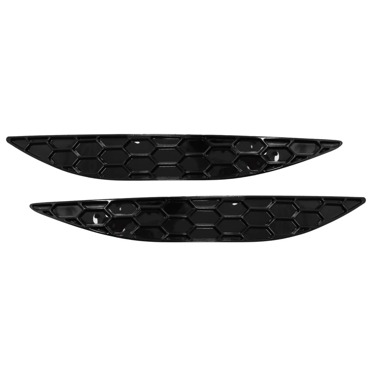 Honeycomb Rear Bumper Reflector Cover suitable for VW Golf 7 Hatchback 5G (2013-2017) R / R-Line Bumper