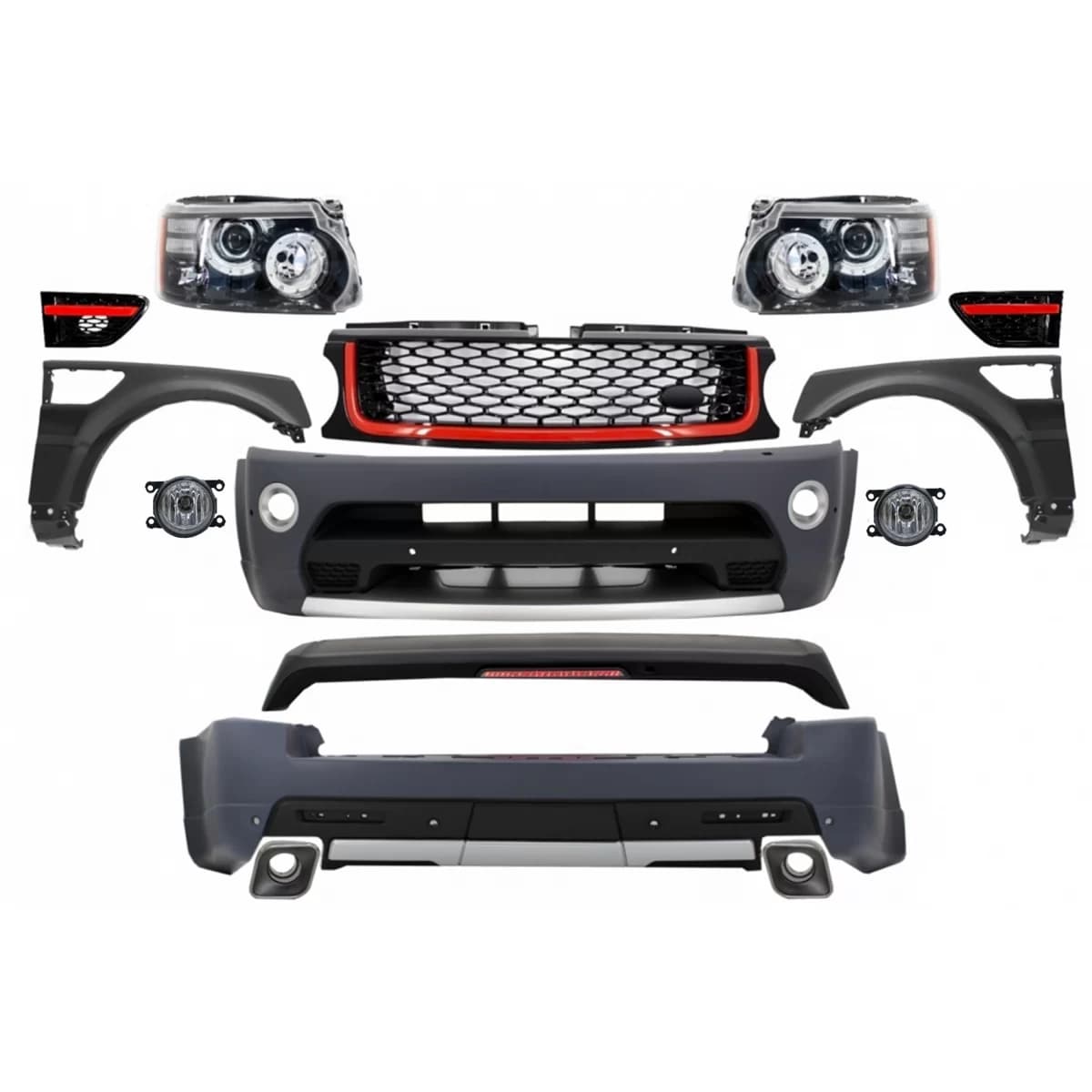 Body Kit suitable for Land Range Rover Sport L320 Facelift (2009-2013) Autobiography Design