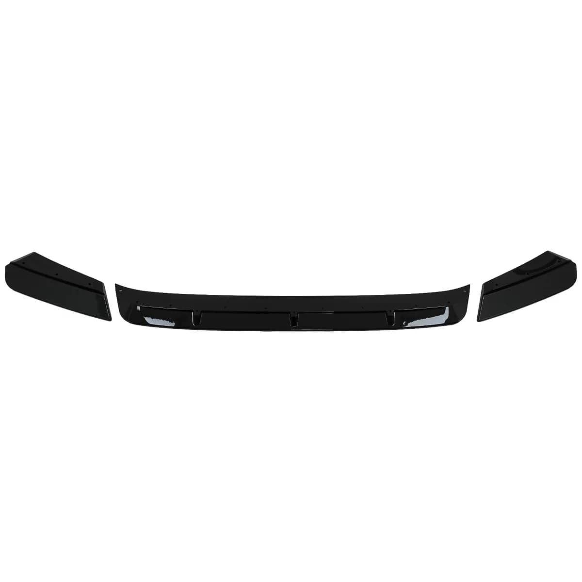 Front Bumper Spoiler Lip suitable for BMW X3M G01 X4M G02 (2018-2020) M Sport Piano Black