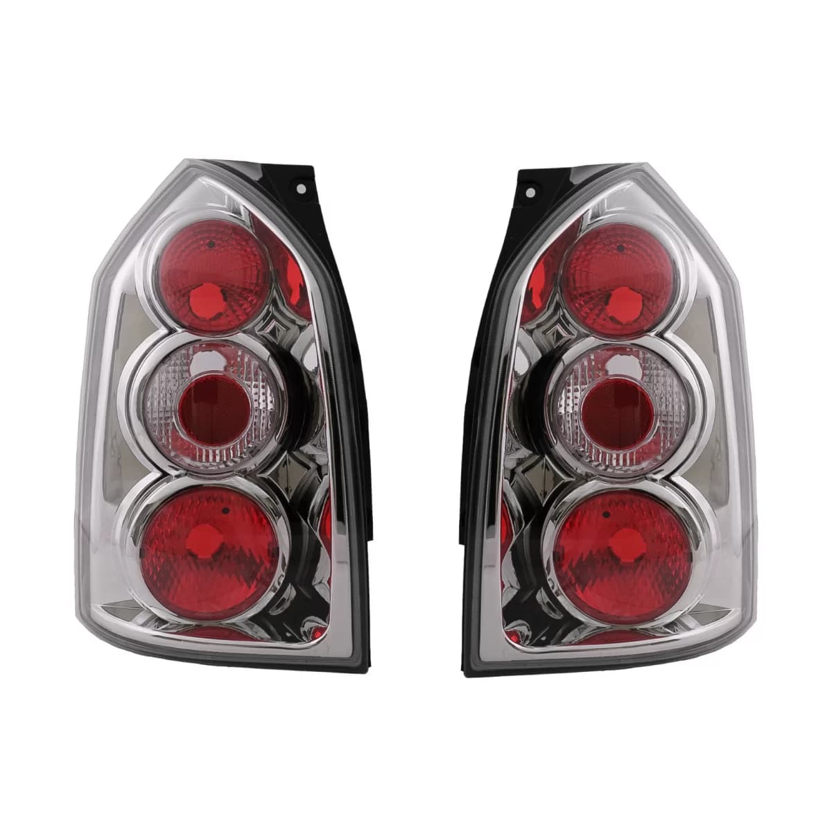 Taillights suitable for Hyundai Tucson (07.2004-2010) Chrome