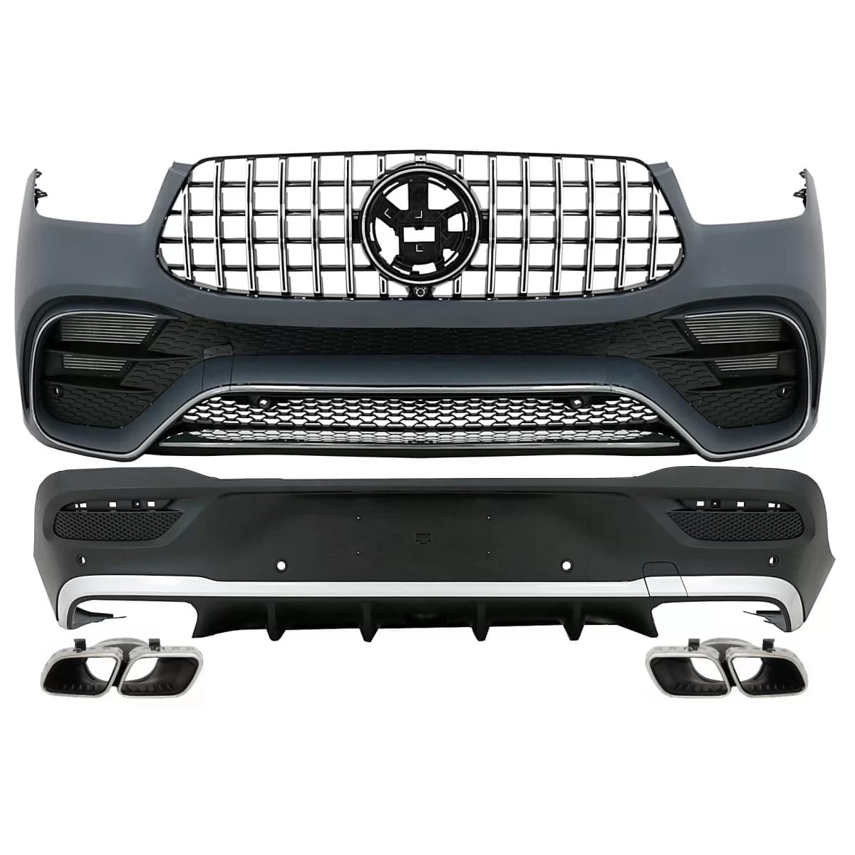 Body Kit suitable for Mercedes GLE C167 Coupe Sport Line (2020-06.2023) GLE 63S Design