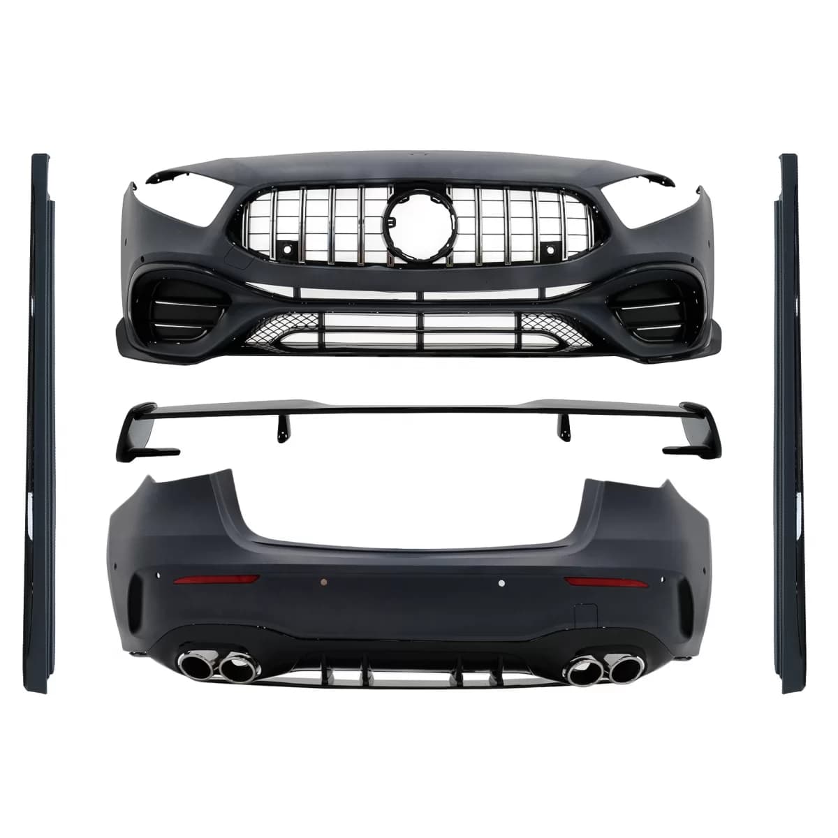 Complete Body Kit suitable for Mercedes A-Class W177 Hatchback 5 Doors (2018-2022) A45 Design