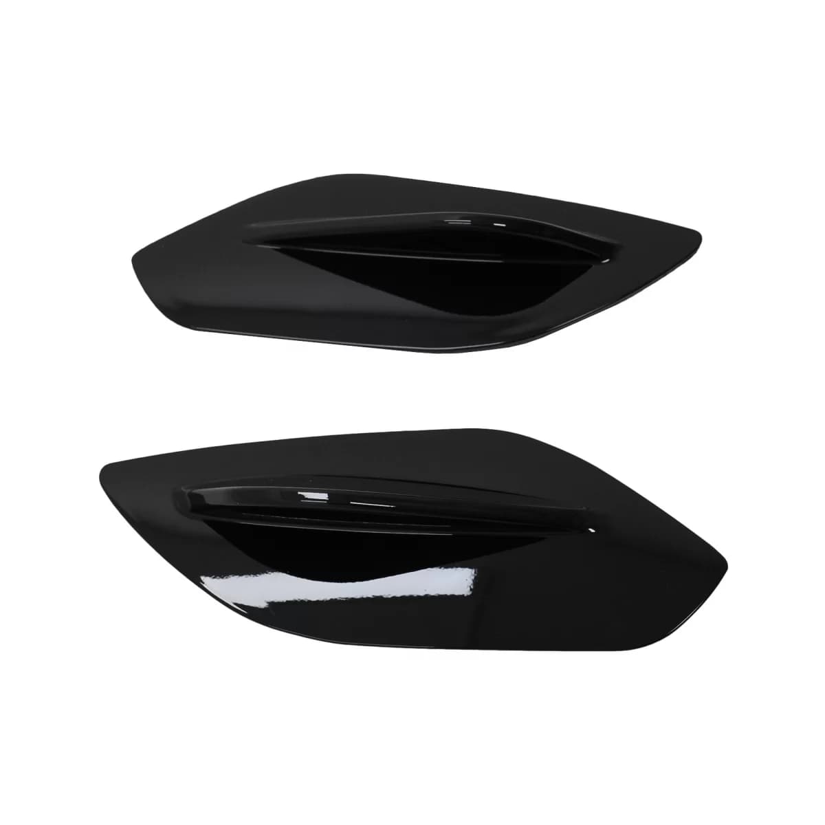 Side Extension for Roof Spoiler suitable for Mercedes A-Class W176 (2012-2018) W177 (2018-Up) GLA SUV X156 (2014-2019) H247 (2020-Up) Piano Black