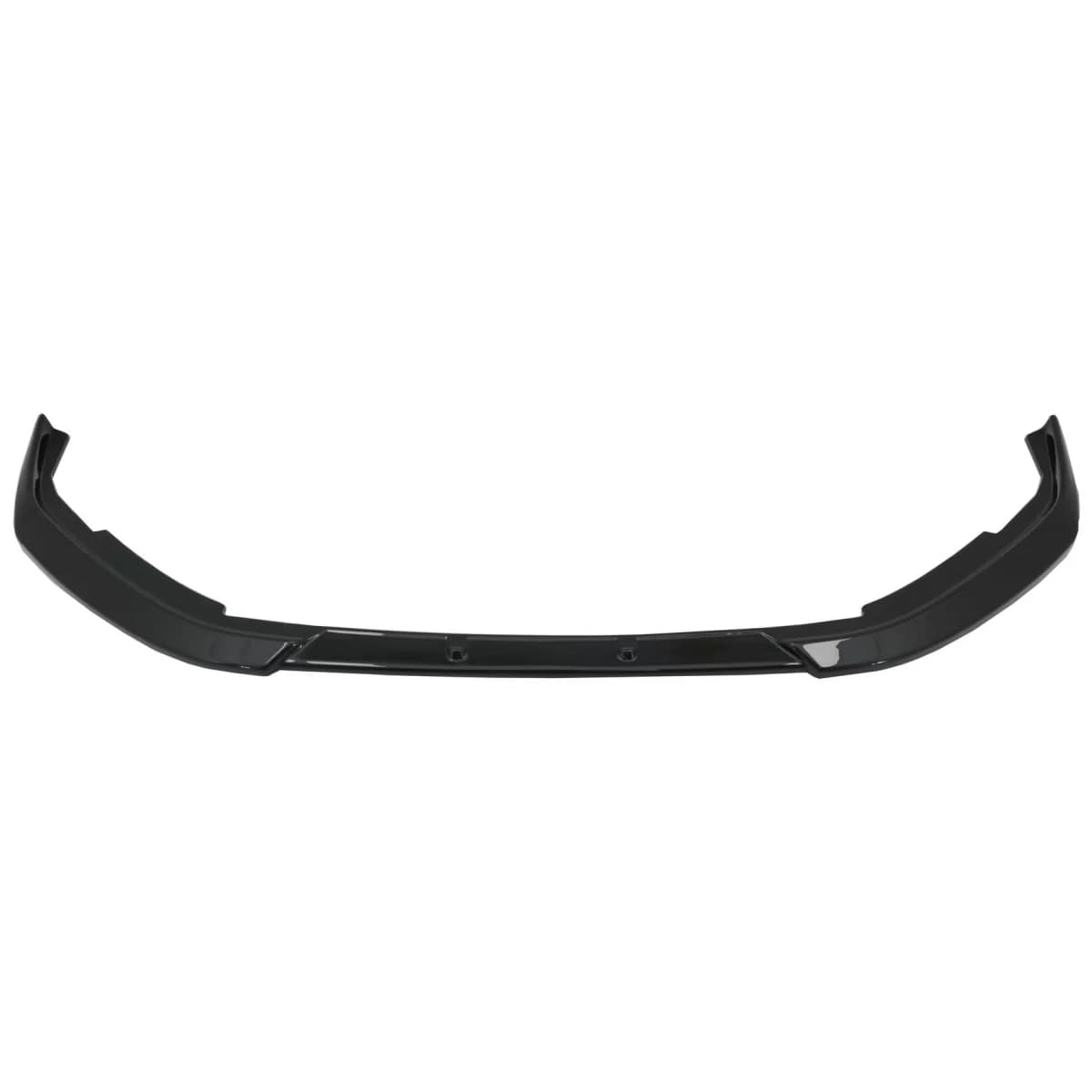 Front Bumper Lip Extension Spoiler suitable for Peugeot 208 Mk2 (2020-Up) Piano Black