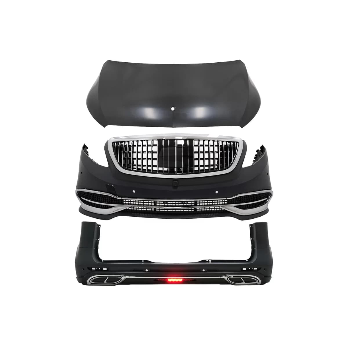 Complete Body Kit suitable for Mercedes V-Class W447 (2014-03.2019) Conversion to 2020 Design