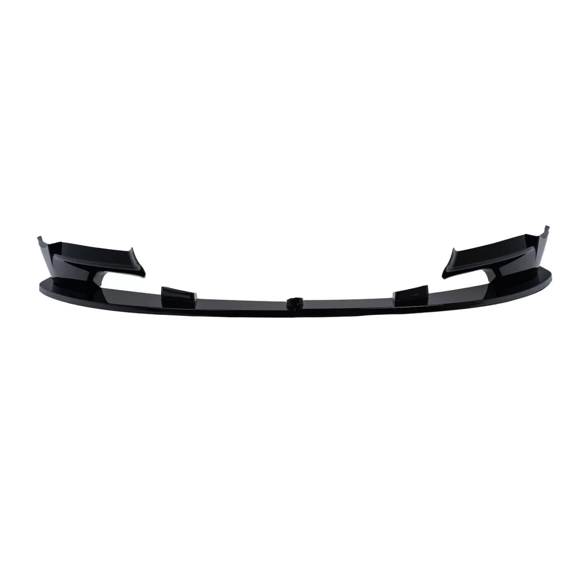 Front Bumper Spoiler Lip suitable for BMW 3 Series E92 E93 LCI (2010-2014) Coupe Cabrio Piano Black Add On