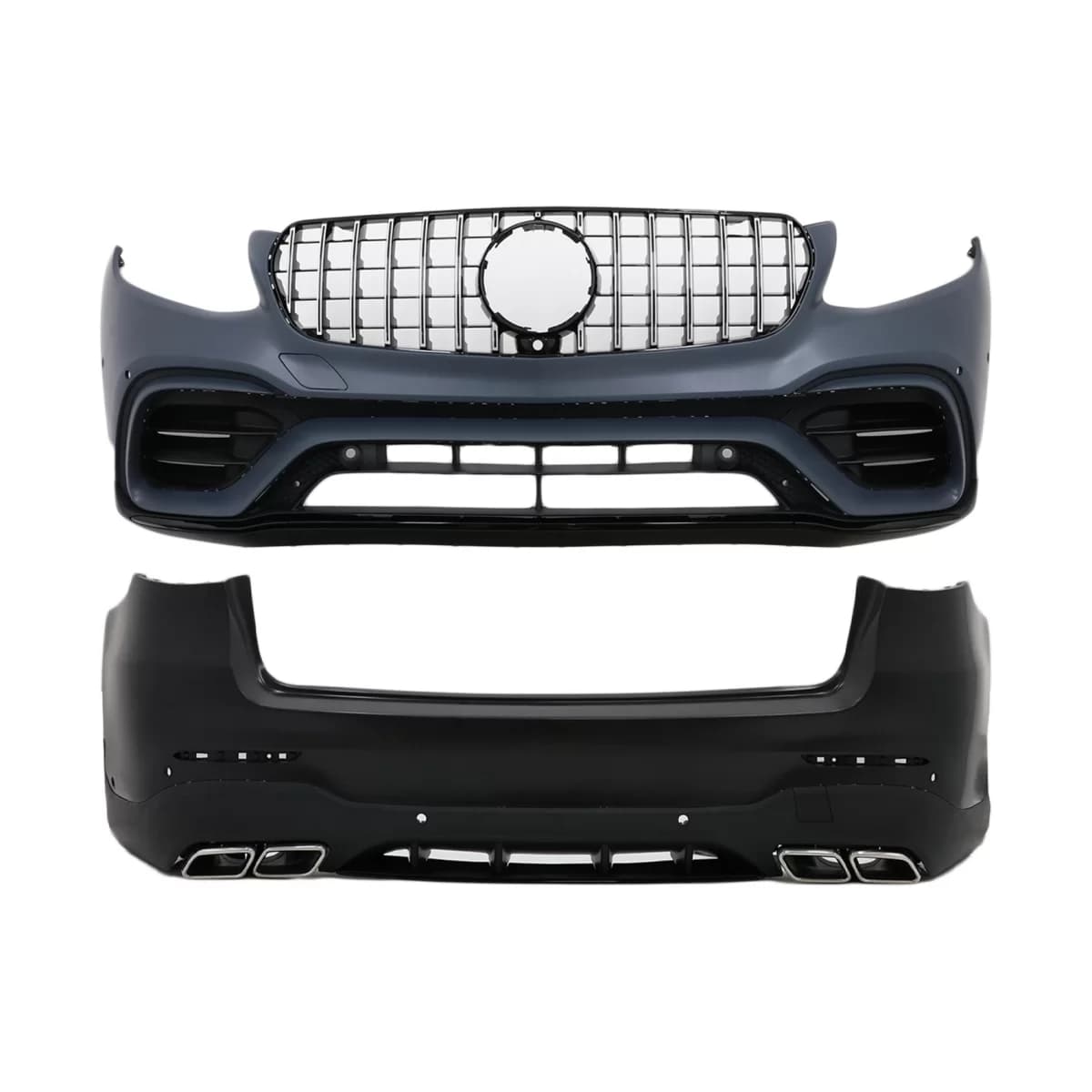 Complete Body Kit suitable for Mercedes GLC SUV X253 (2015-07.2019) GLC63 Design only for Standard Package