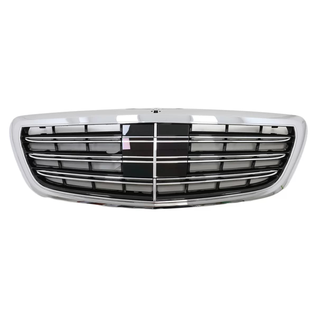 Front Grille suitable for Mercedes S-Class W222 (2014-08.2020) S63 S65 Design Chrome