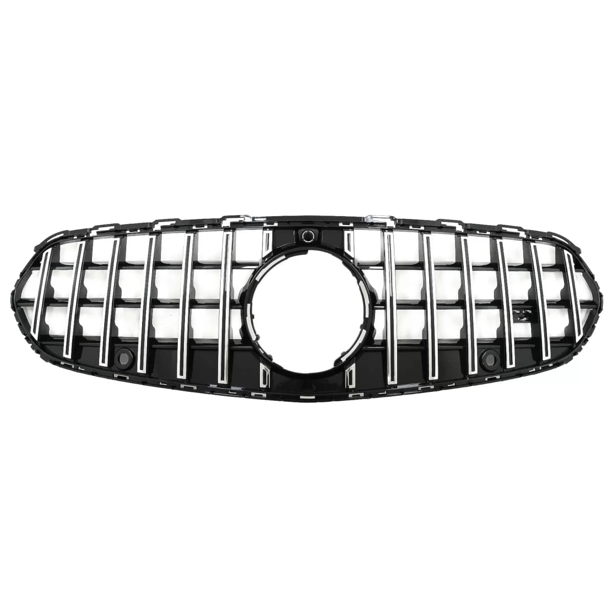 Front Grille suitable for Mercedes C-Class W206 Sedan S206 T-Modell (2021-Up) GT-R Panamericana Design Chrome