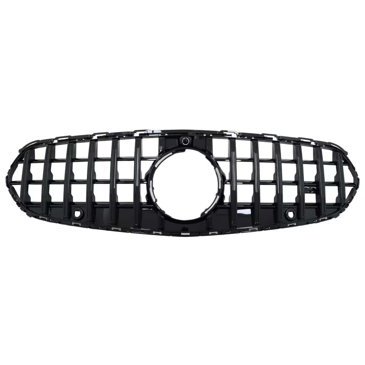 Front Grille suitable for Mercedes C-Class W206 Sedan S206 T-Modell (2021-Up) GT-R Panamericana Design Black
