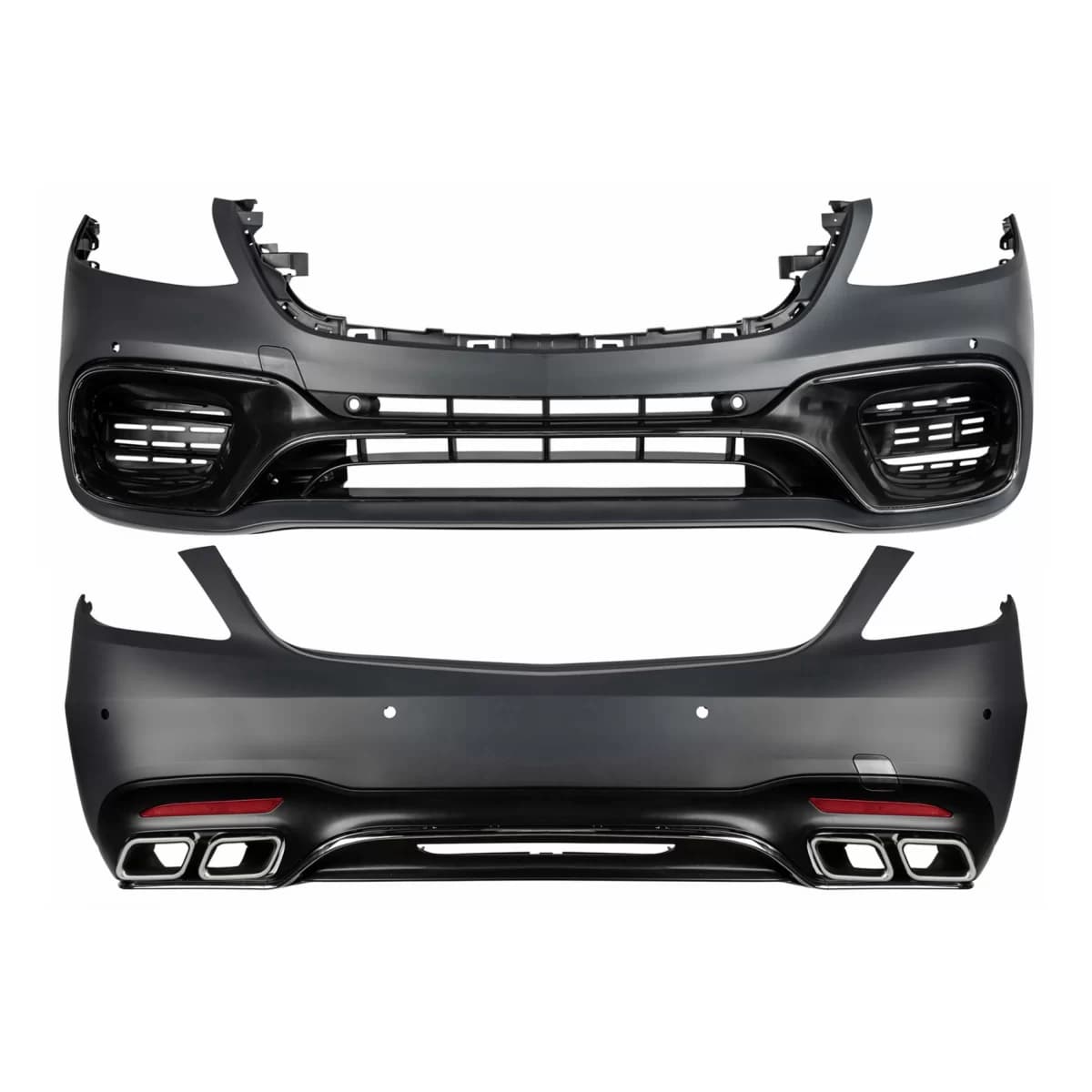 Body Kit suitable for Mercedes S-Class W222 Facelift (2013-08.2020) S63 Design