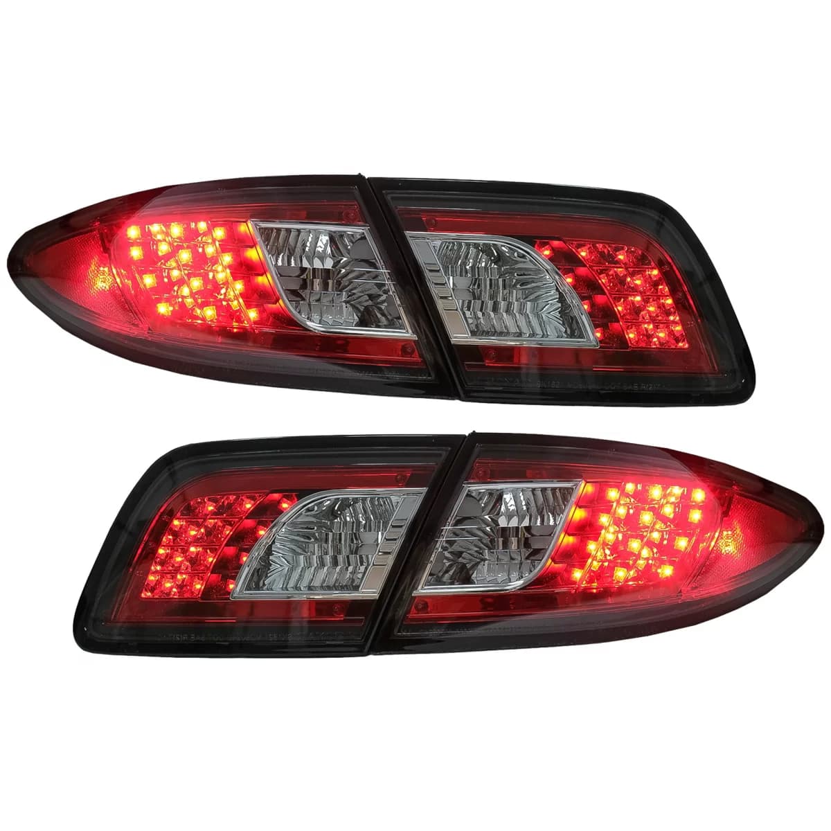 LED Taillights suitable for Mazda 6 Sedan GG1 (08.2002-08.2007) Black