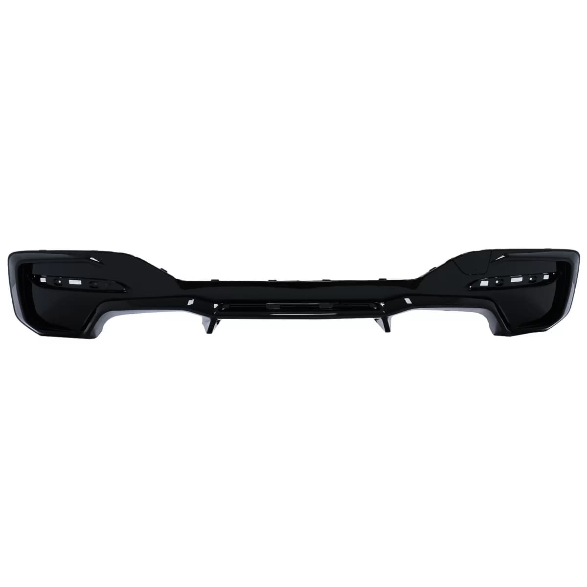 Rear Bumper Spoiler Valance Diffuser suitable for BMW 1 Series F20 F21 LCI (2015-06.2019) M2 Design