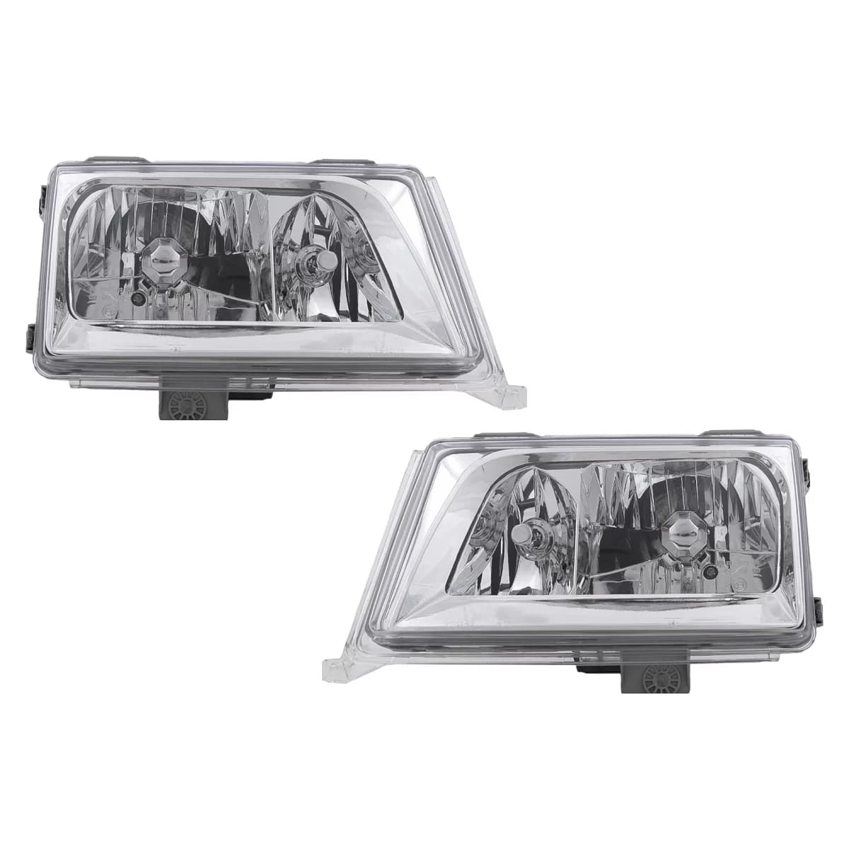 Headlights suitable for Mercedes E Class W124 S124 C124 A124 (01.1985-04.1993) Chrome