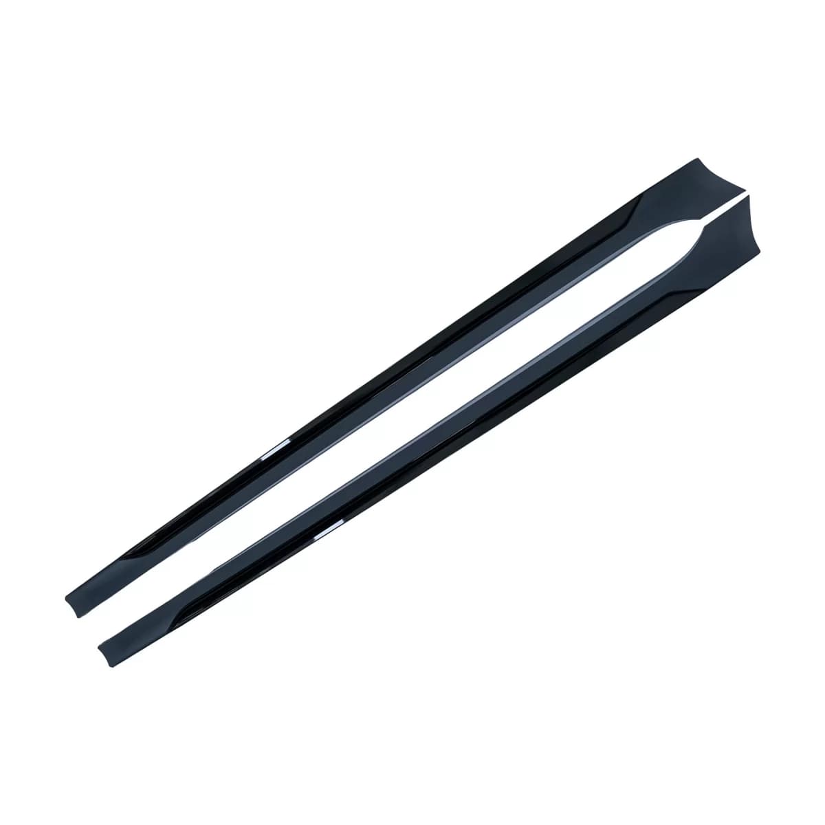 Side Skirts with Moldings Add On suitable for Audi A5 F5 Sportback Facelift (2020-Up) Racing Look