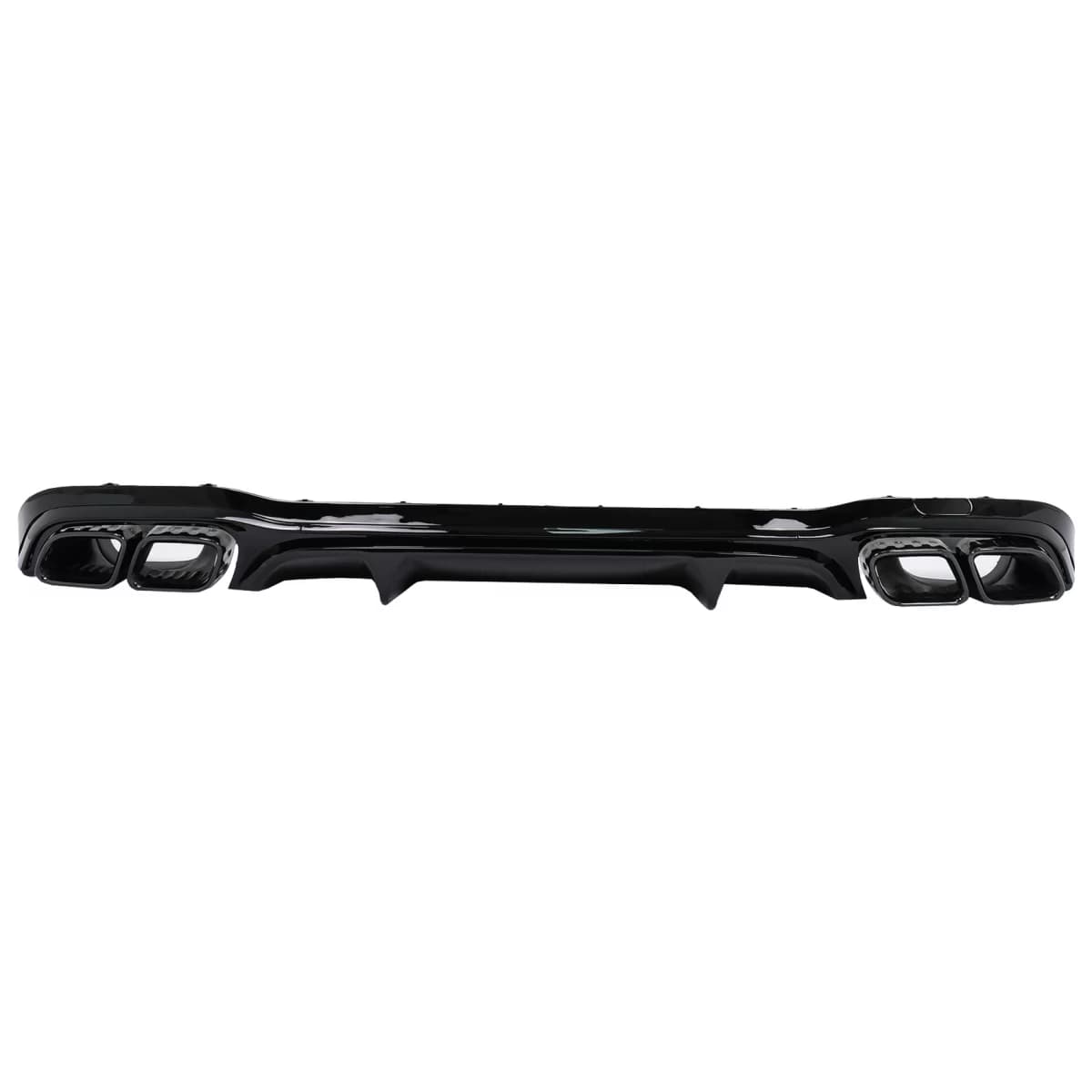 Rear Diffuser suitable for Mercedes E-Class W213 Facelift Sedan (2020-Up) E63 Design Piano Black